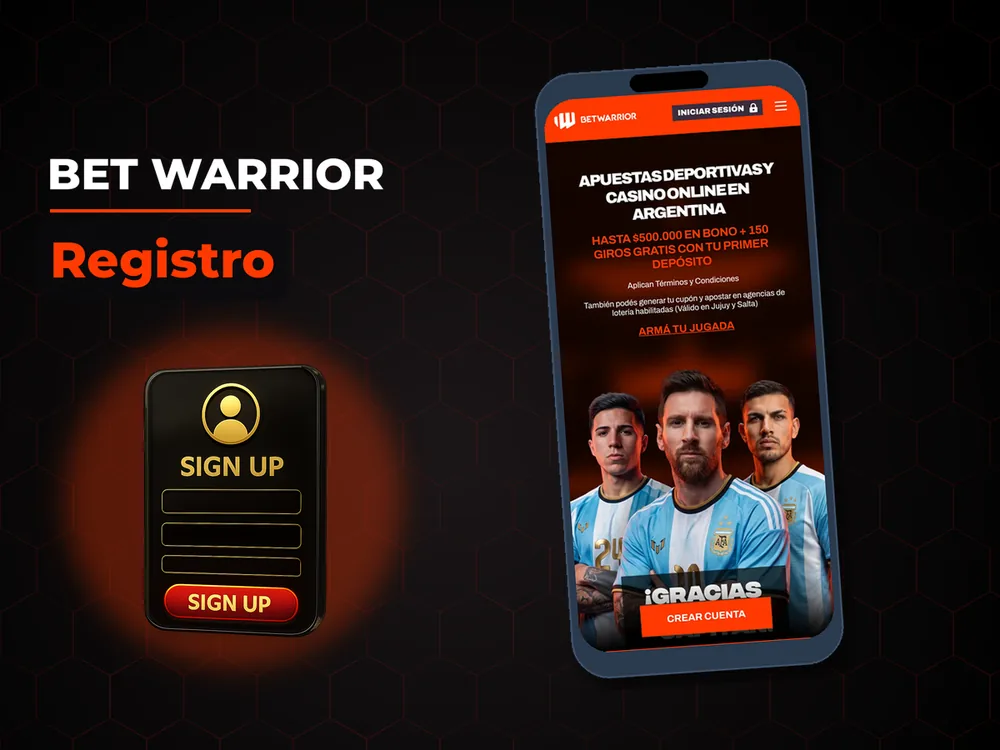 Bet Warrior - Registro