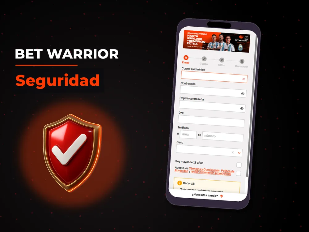 Bet Warrior - Seguridad