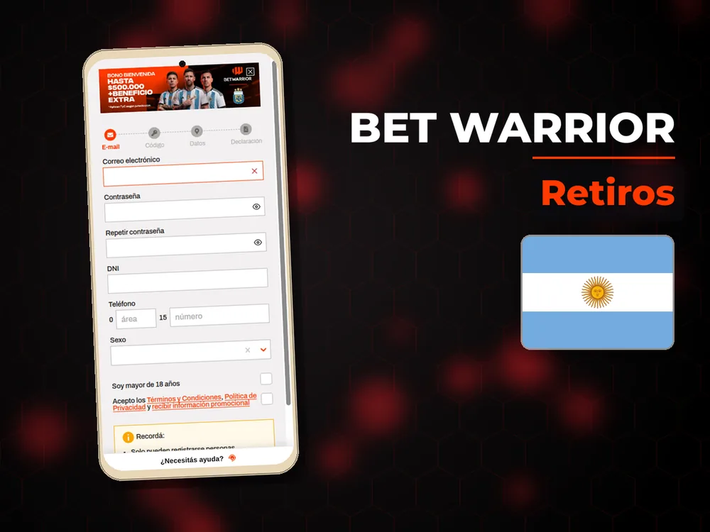 Bet Warrior - Retiros