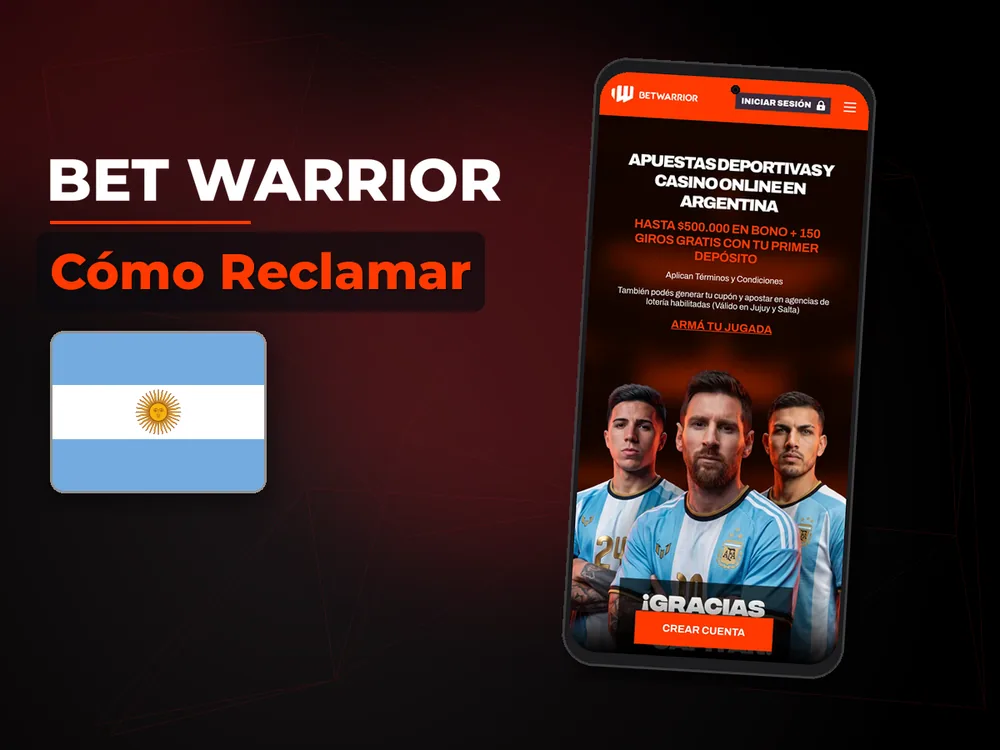 Bet Warrior - Cómo Reclamar