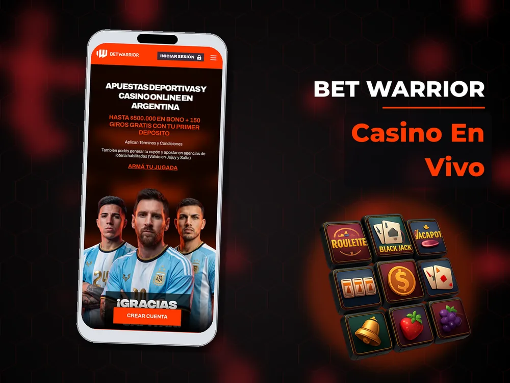 Bet Warrior - Casino En Vivo