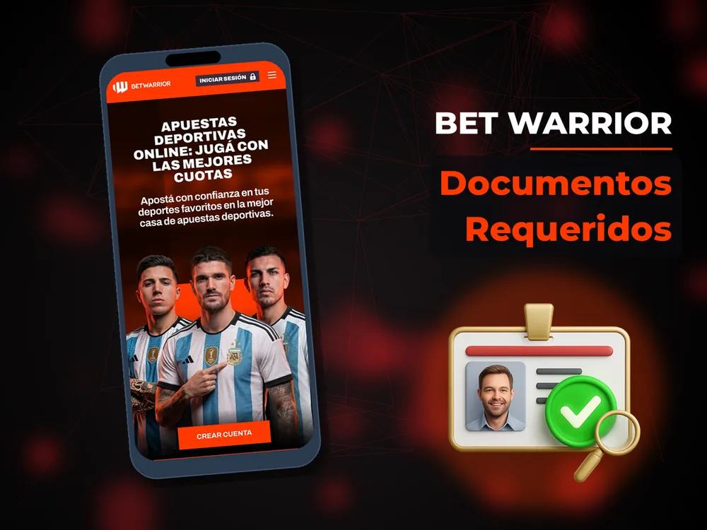 Bet Warrior - Documentos Requeridos