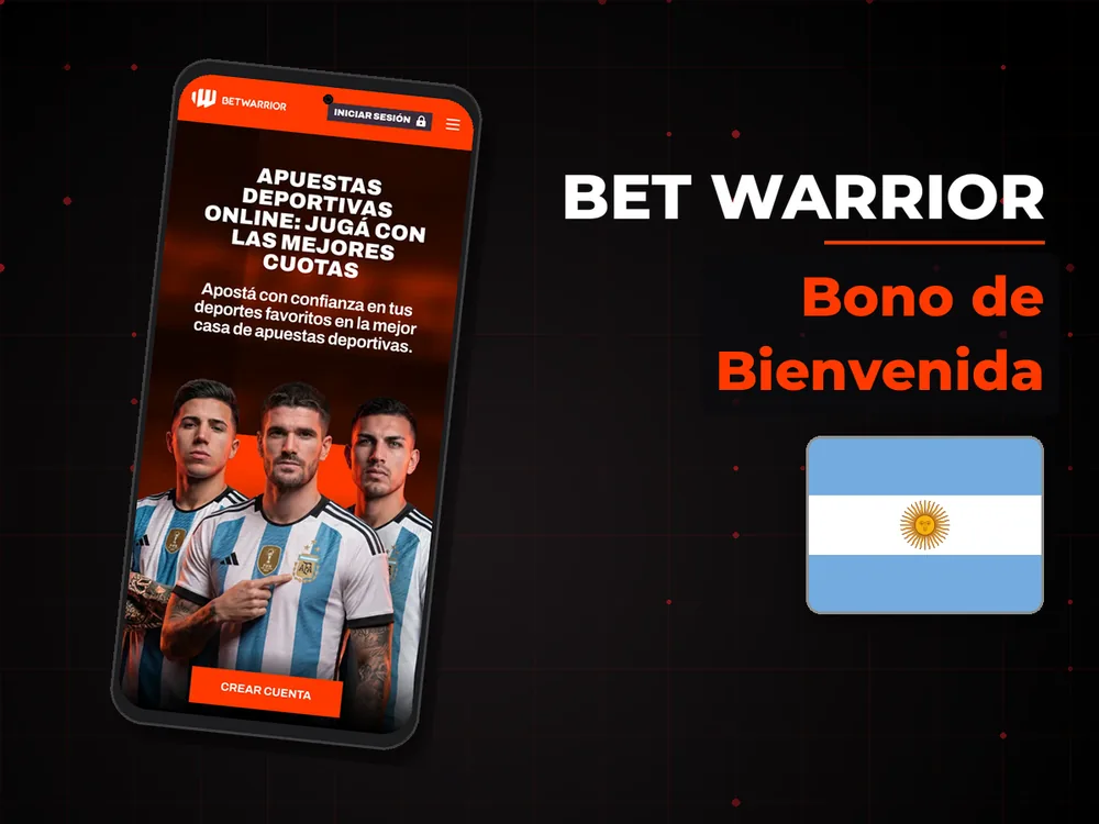 Bet Warrior - Bono de Bienvenida