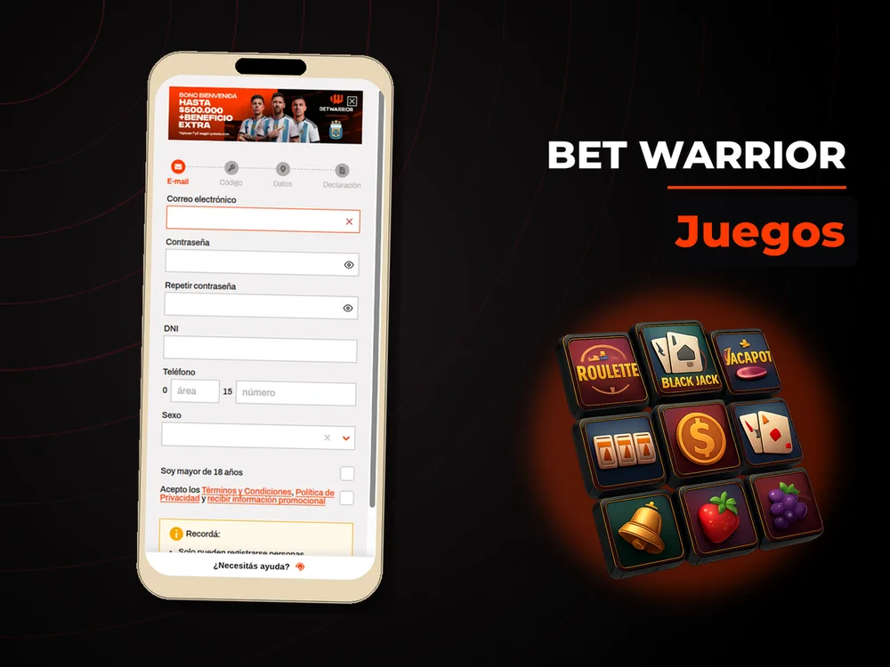 Bet Warrior - Juegos