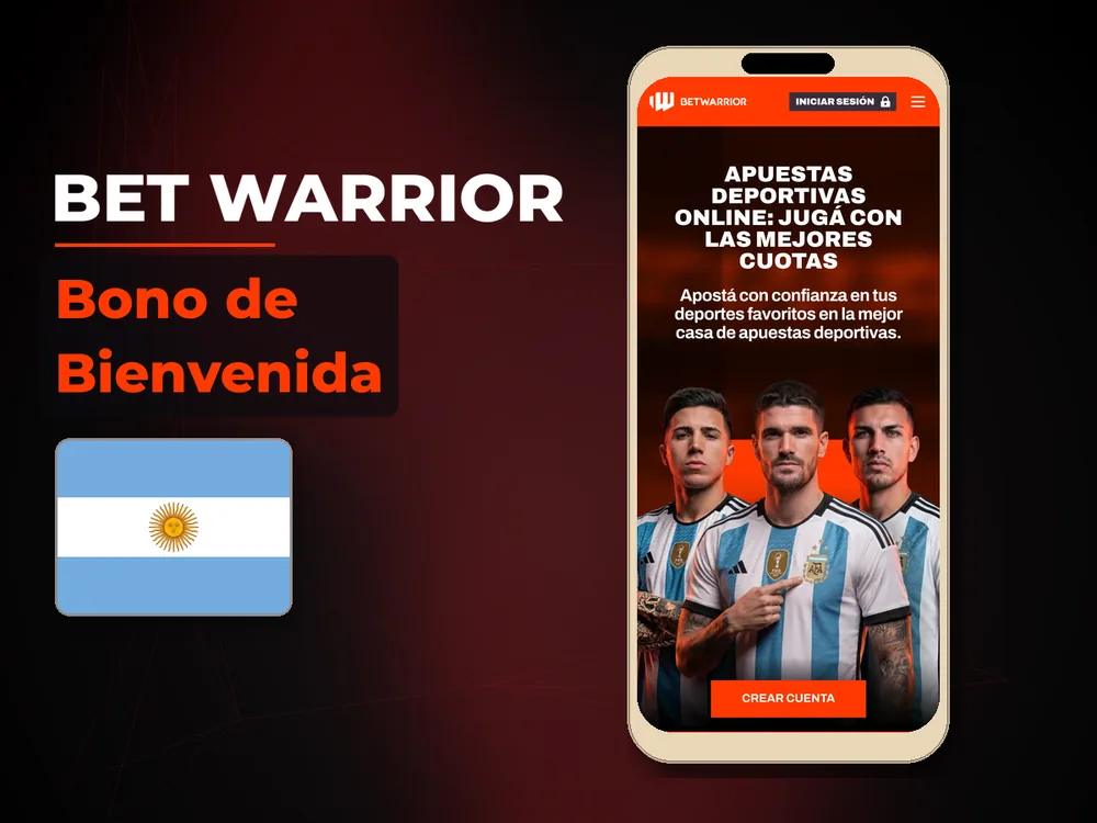 Bet Warrior - Bono de Bienvenida