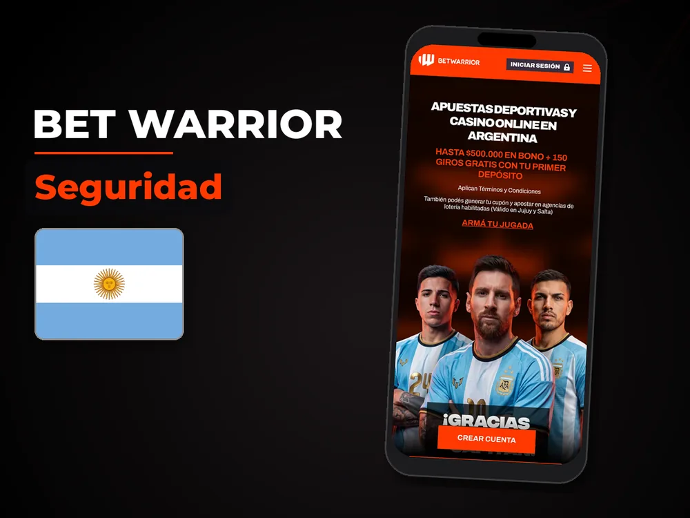 Bet Warrior - Seguridad