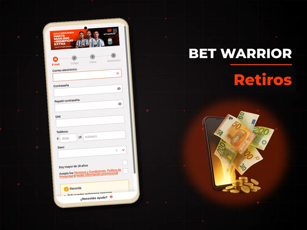 Bet Warrior - Retiros