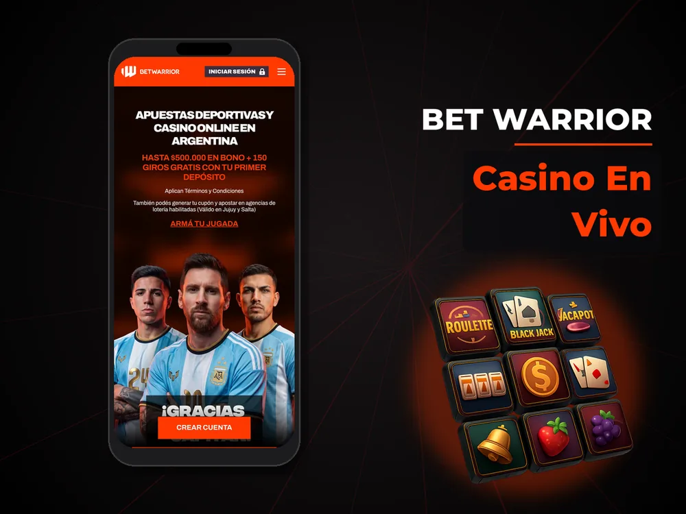 Bet Warrior - Casino En Vivo